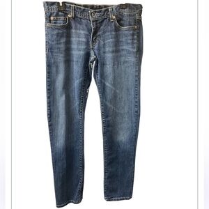 Calvin Klein Straight Leg Jeans - Dark Blue size 10/34